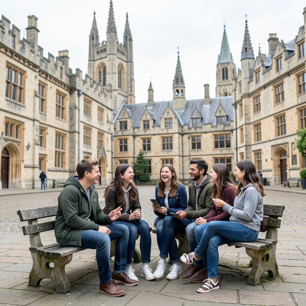 Oxford students defend campus 
